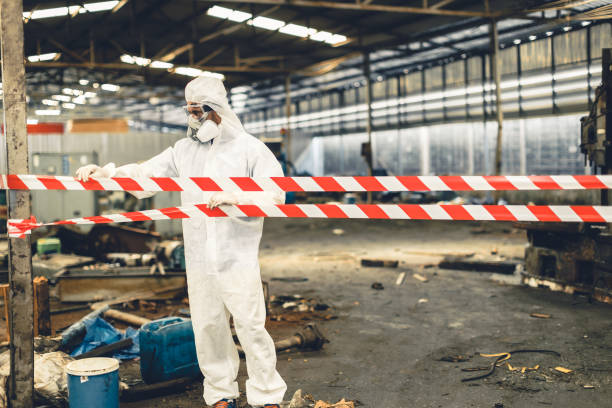 Professional Crime Scene Cleanup technician working in Kitty Hawk, NC